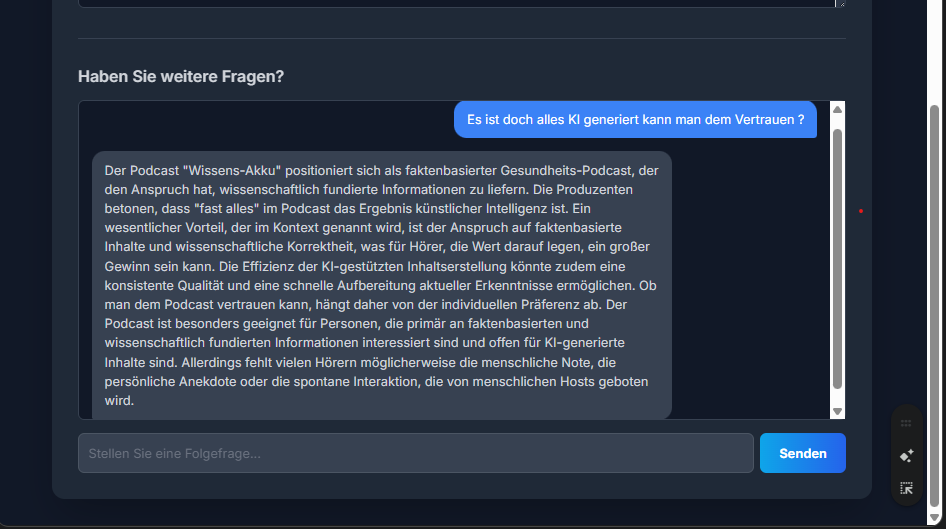 Funktionsweise des Recherche-Agenten - Schritt 3